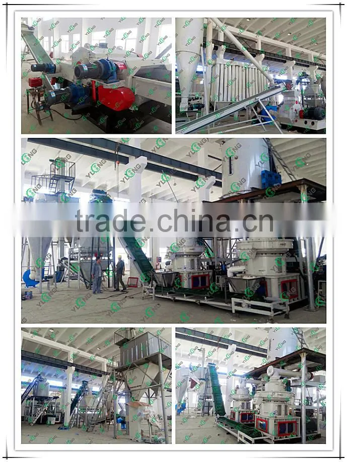 Capacity 1.5-2.5 t/h wood pellet mill/china supplier new style pelletizing machine