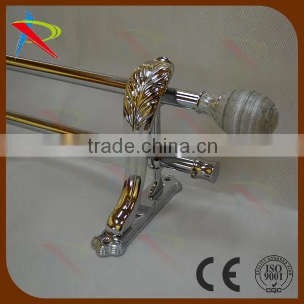 Hot sell stainless steel shower curtain rod/curtain pole /curtain tube wholesale