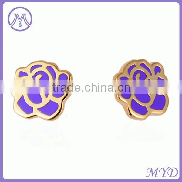 Hot sale enamel stud earrings