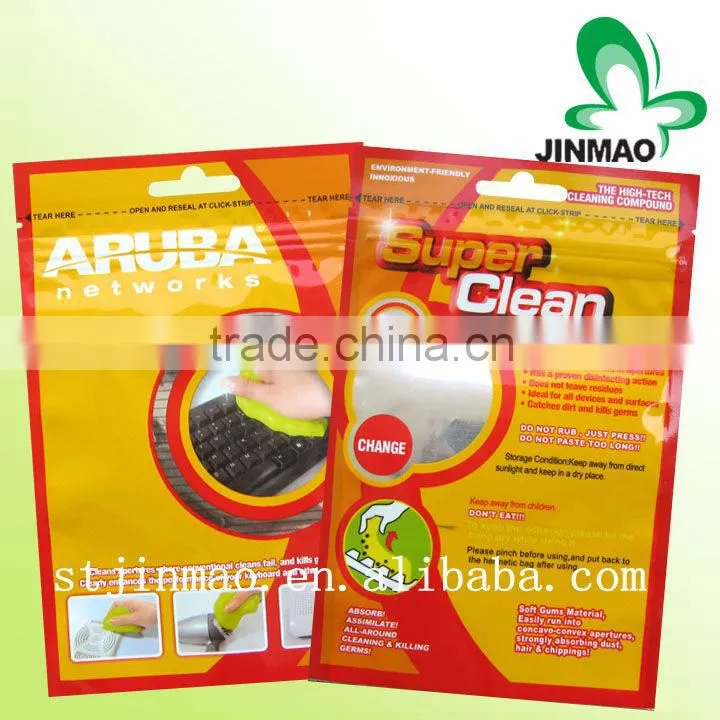 Salable super clean packaging bag with portable hole