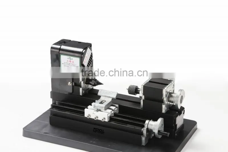 24 watts motor Mini Metal Wood-turning Machine for hobby modelmaking