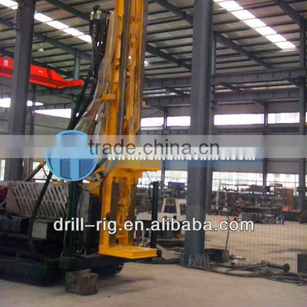 HF200Y multifunctional water well drilling rig with air compressor