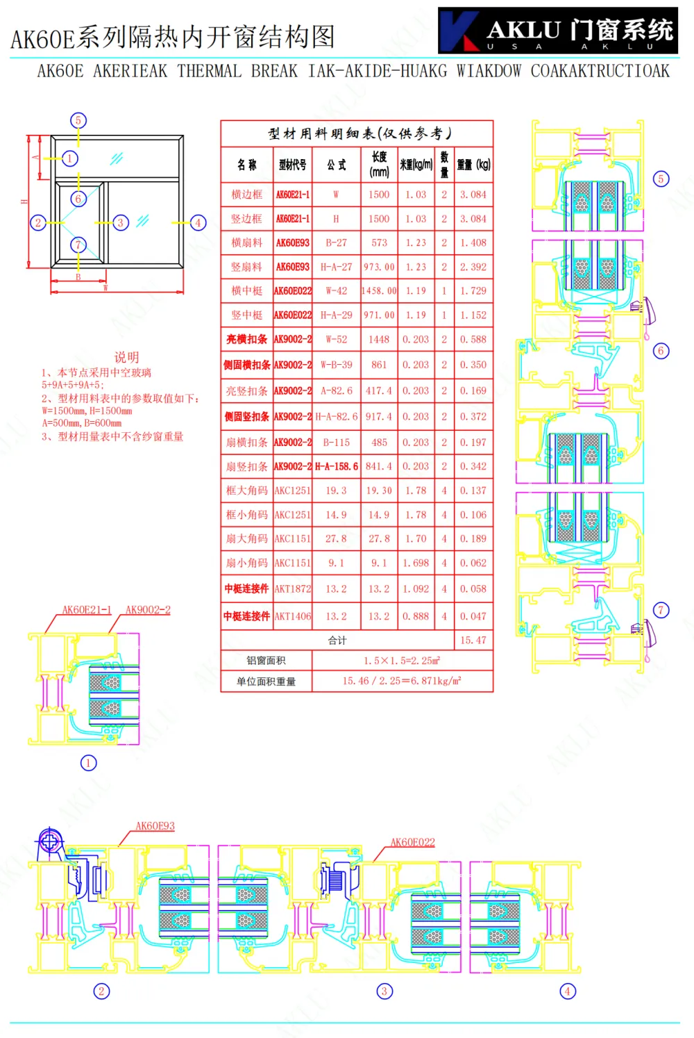60系列门窗工程类1
