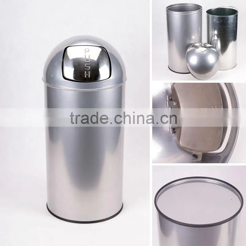 outdoor metal garbage bin garbage box dustbin