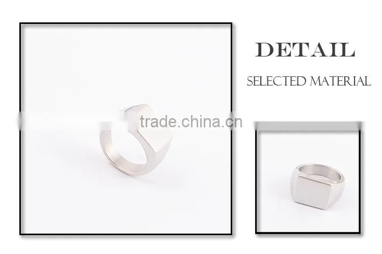 Stainless steel ring designs for men big size men's rings