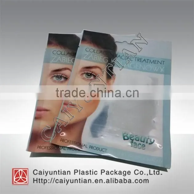 orange mask plastic packing bags / foil bags