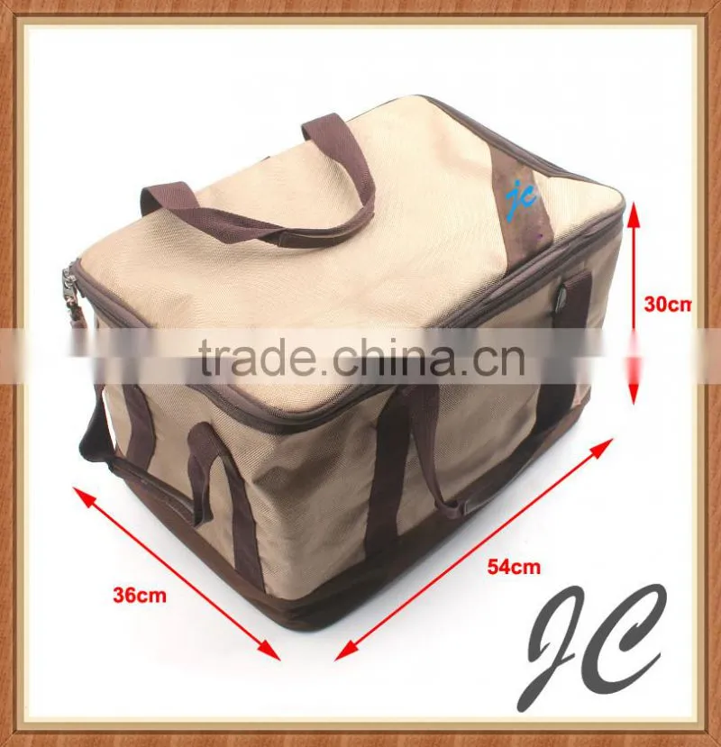 Polyester ouside with foam inside Picnic Outdoor Cooler Bag