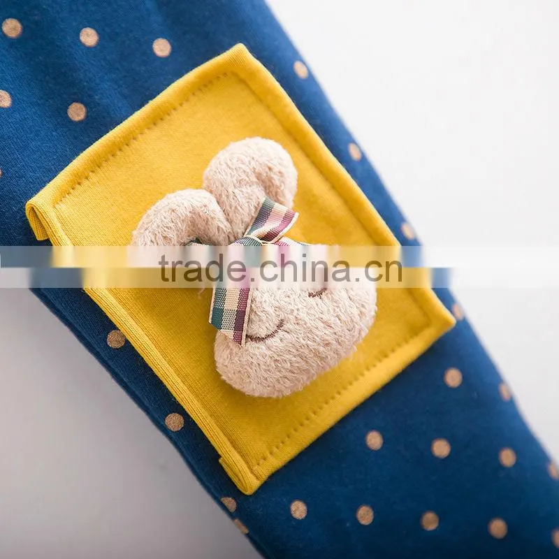 children girl's pants, cartoon bunny designs,2014 New Arrival