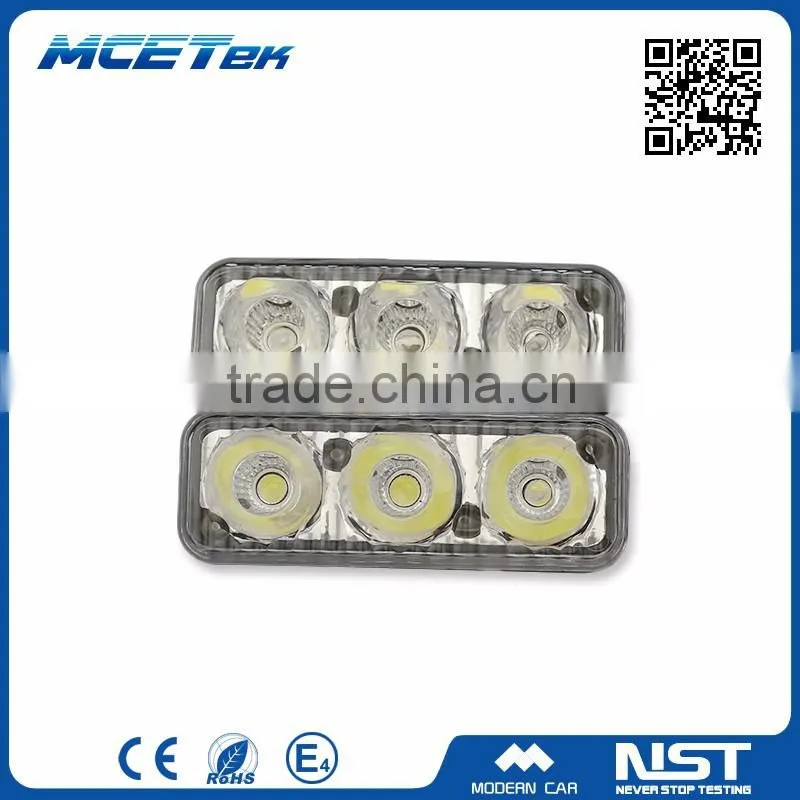 2016 hot sale 9w high brightness metal housing DRL Led Daytime Running Light