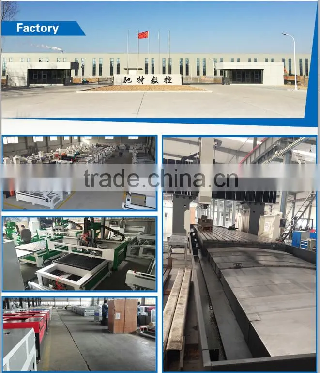 china jinan missile 4 head 3d cnc router machine 4 axis