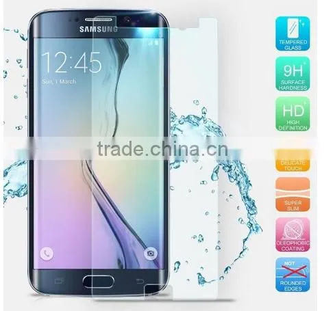 For Galaxy S6 Edge Screen Protector, Full Screen Premium Tempered Glass Screen Protector Film for Galaxy S6 Edge