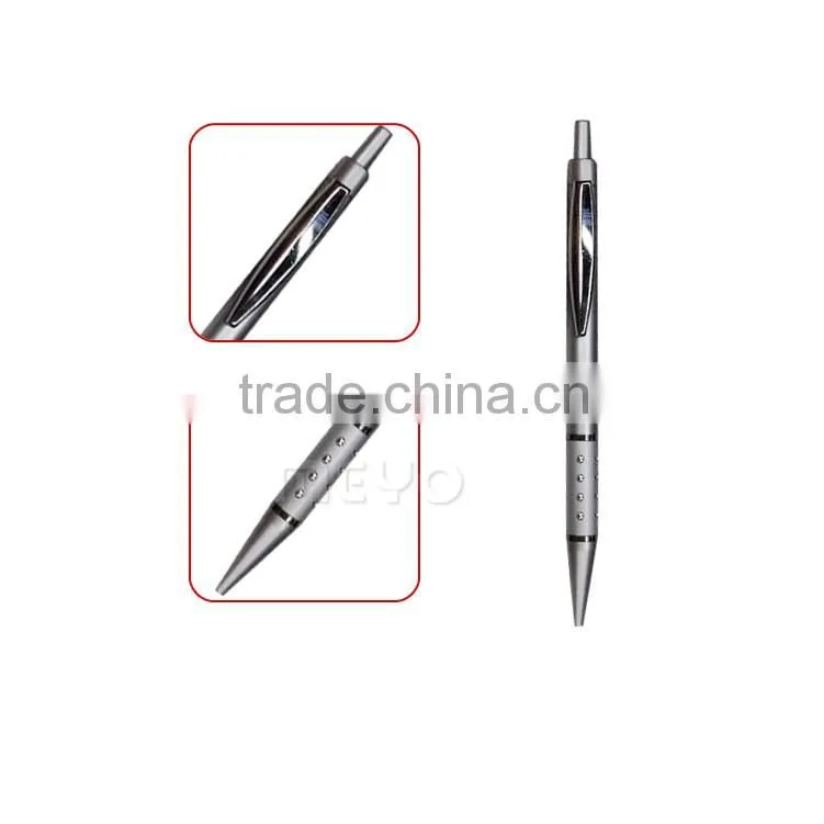 Corperation metal key chain ball point pen and card holder with customized logo