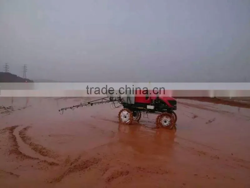Chinese self-propelled boom sprayer with price list