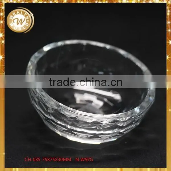 Contemporary hot sale tall decorative crystal candle holder