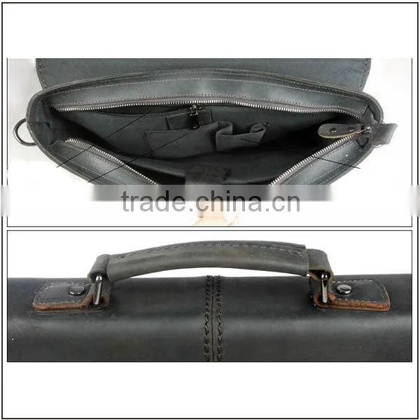Vintage lawyer laptop messenger bag mens leather messenger bag