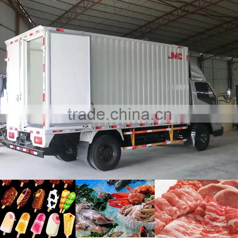 Metal trunk insulated and refrigeration truck body