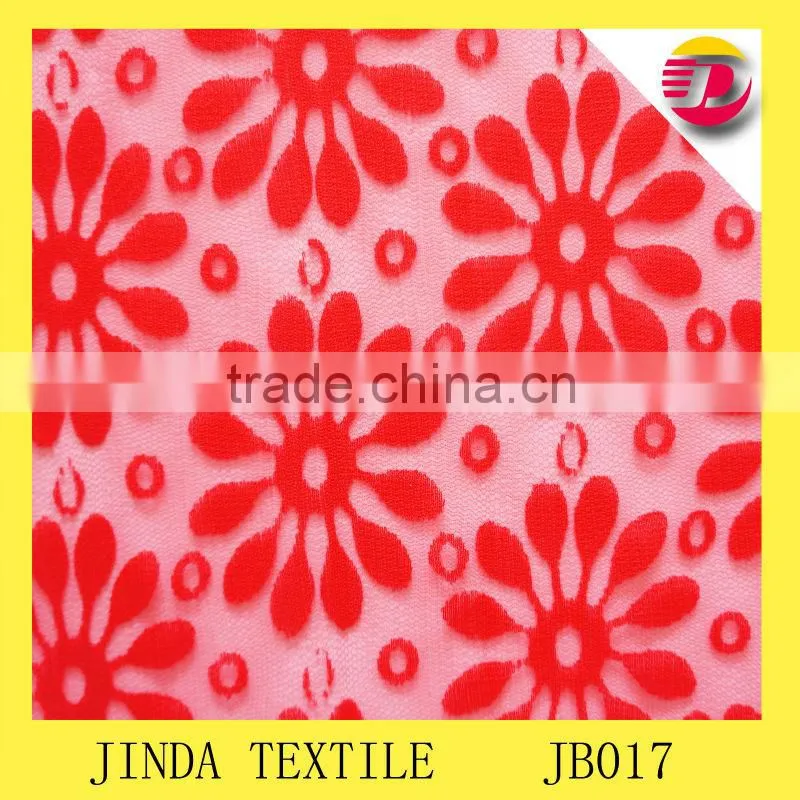 polyamide spandex jacquard fabric for garments