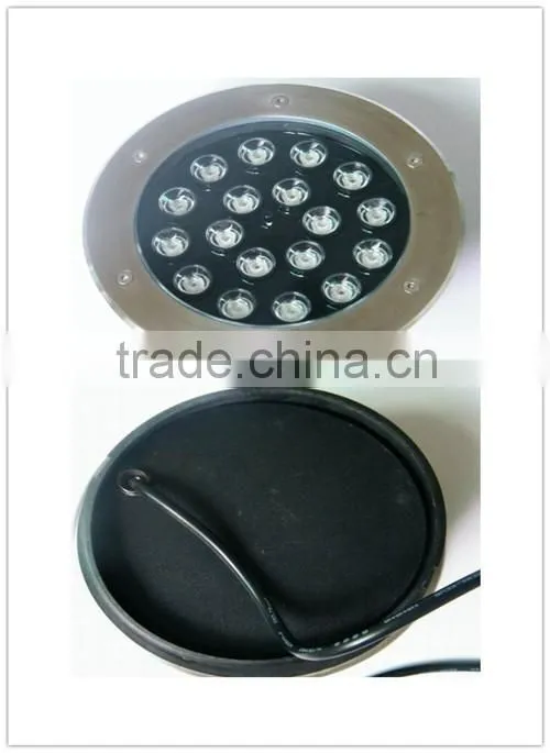 round rgb led inground light with 1w,3w,4w,5w,6w,9w,12w,36w