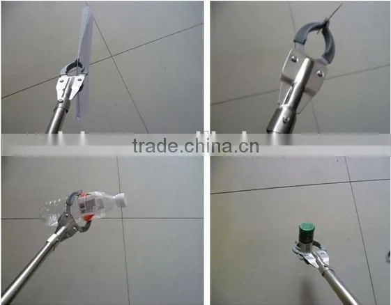 flexible telescopic folding pick up and reaching tool pickup clip