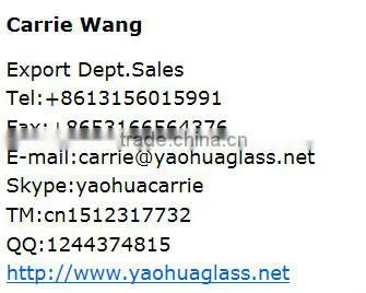 Chia Alibaba ultra white float glass for stair/window/door/swimming pool