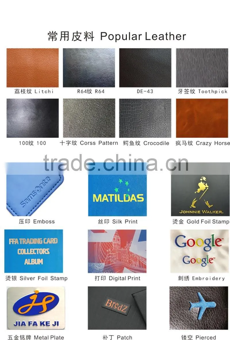 2015 hot new high quality genuine leather rfid wallet with RFID blocking card slots