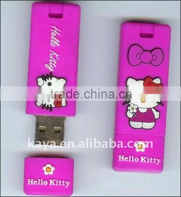 Eco-friendly double sided usb rubber cover