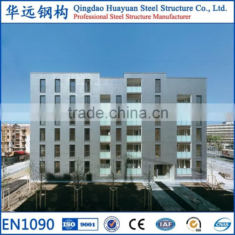 Prefabricated High Rise Steel Structure Residential House Design