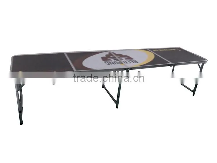 8ft folding beer pong table / A customized beer pong table / 8ft folding table
