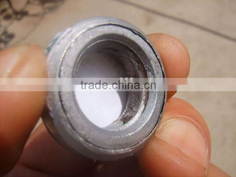anti-theft nut with spring and ball