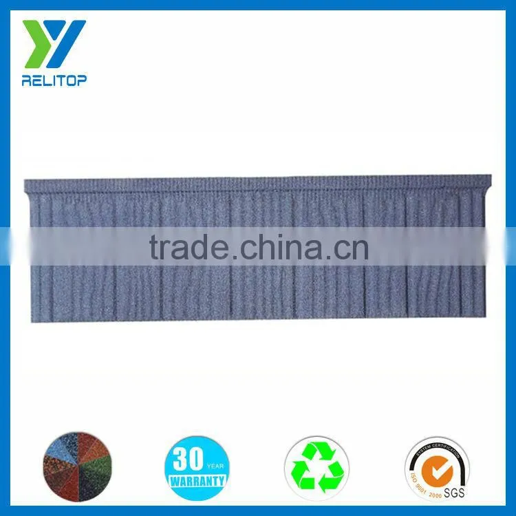 Stone coated metal roofing /galvanized sheet/roofing factory