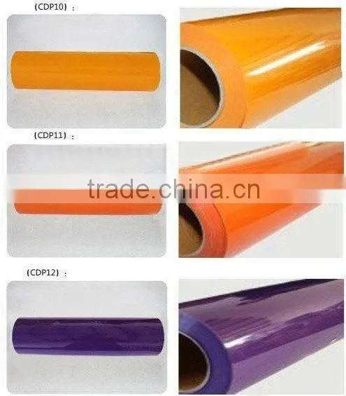 PVC heat transfer film 50cmx25m many colors for choice