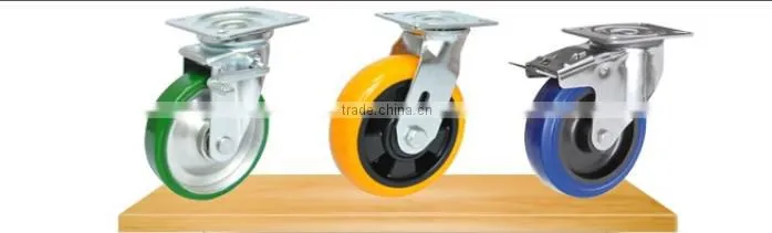 150mm Precision ball bearing swivel head Double ball bearings caster