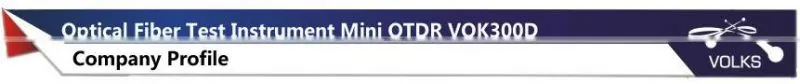 Optical fiber test instrument 1310nm OTDR VOK300S