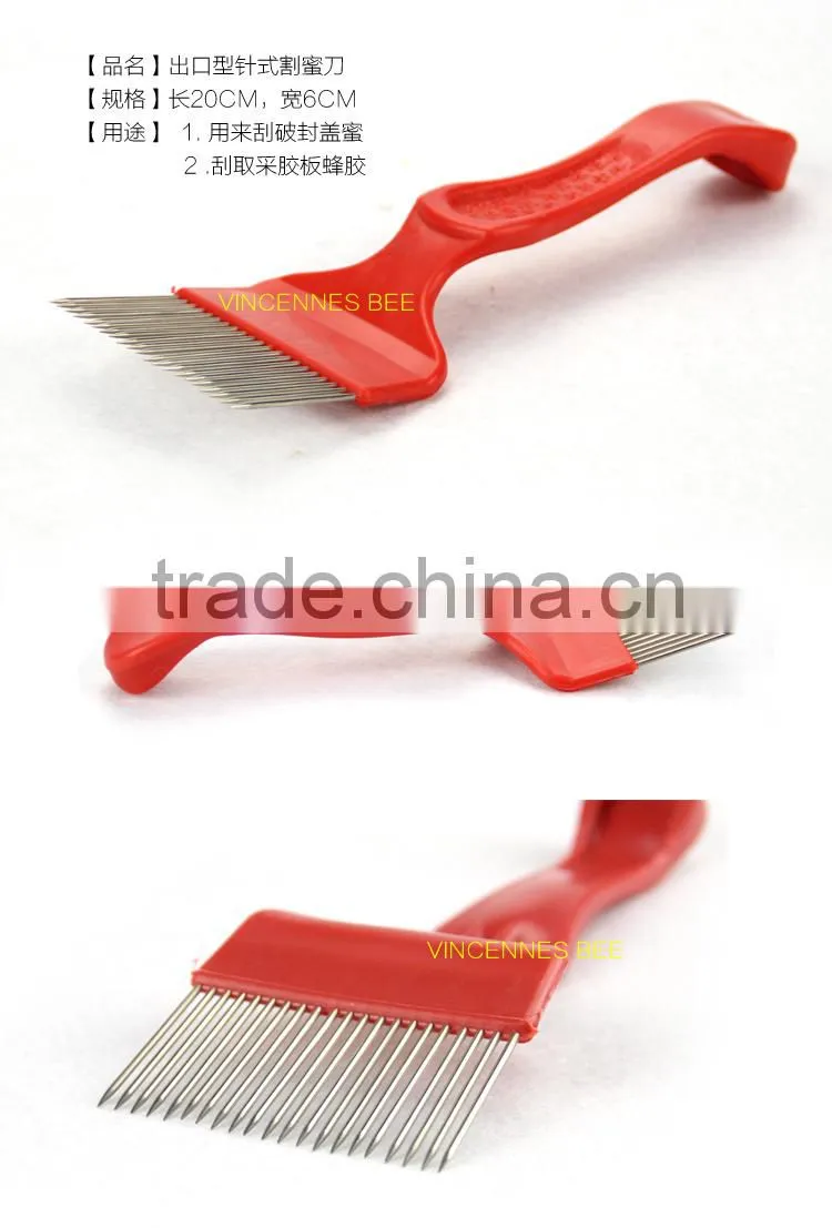 honey scraper/ Beekeeping stainless steel honey scrape,Needles Uncapping Honey Knife