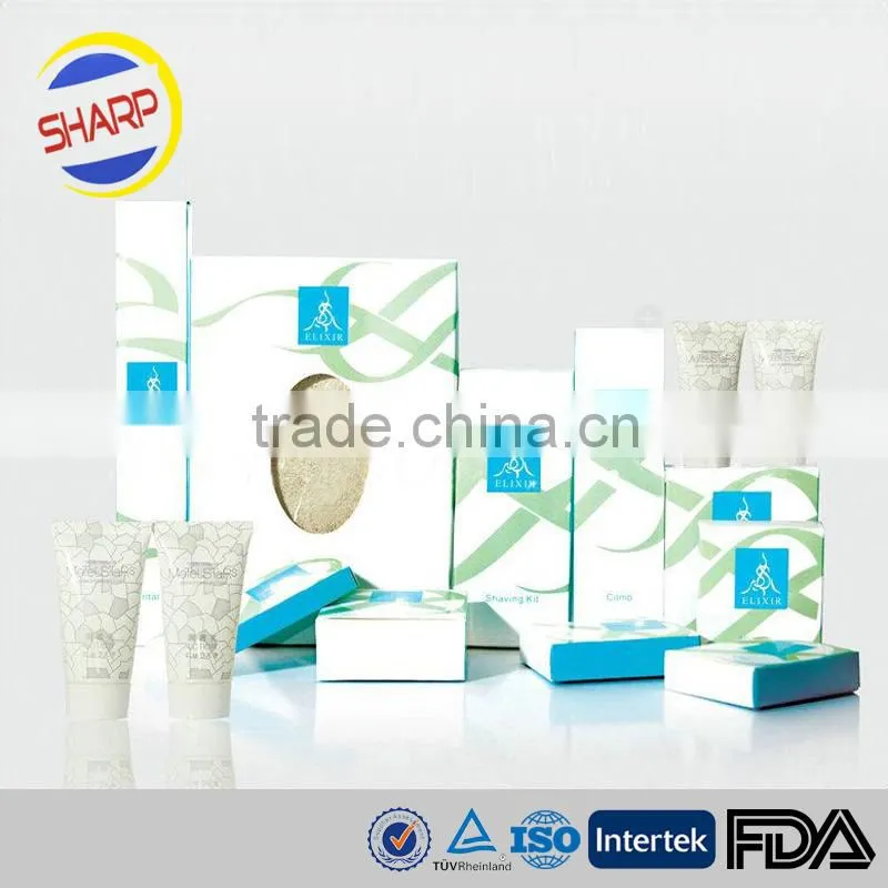 Professional hotel bathroom amenities / hotel guest amenities by several decades years