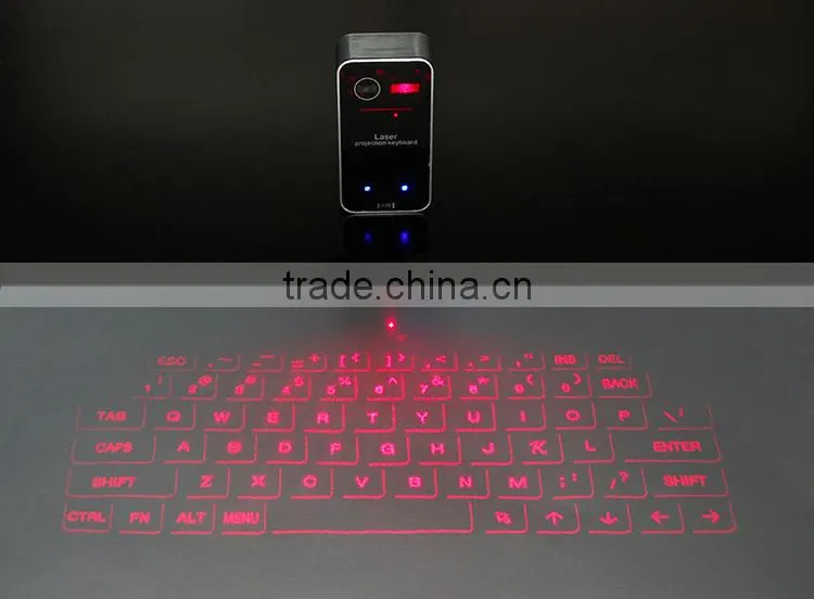 Wholesales NEW cheap wireless bluetooth virtual laser projection keyboard mouse