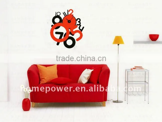 Number wall clock supplier