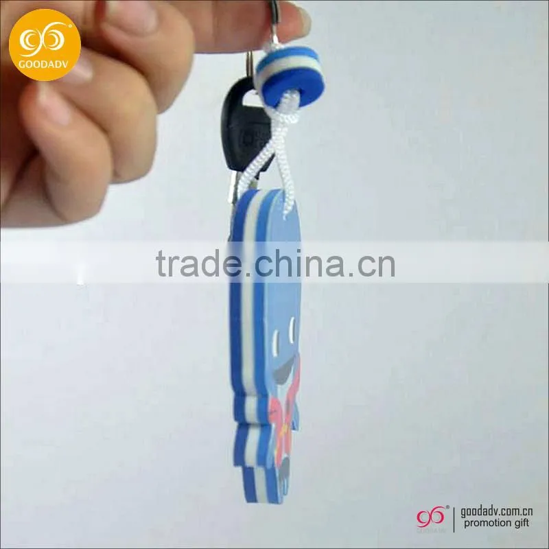 Cheap promotion custom high quality eco-friendly eva foam keychain