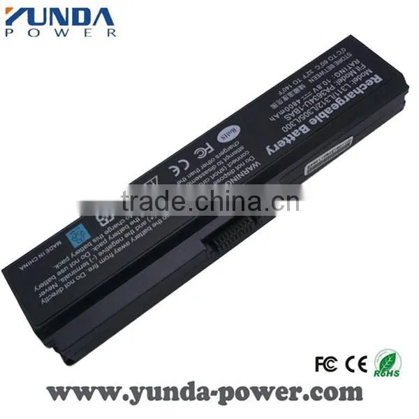 Manufacturer 10.8V 4800 Laptop battery for TOSHIBA PA3634U PA3634U-1BAS PA3635U-1BAM PA3635U-1BRM