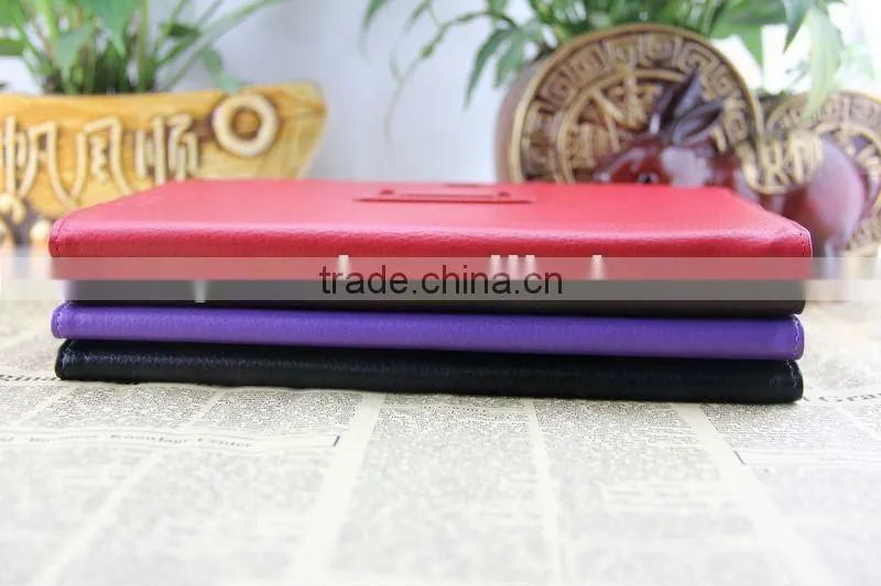 Factory price 2012 lychee skin for TF201 leather case ,For Asus Eee Pad