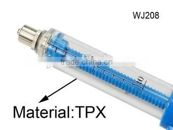 WJTPX 10ml veterinary colored syringe
