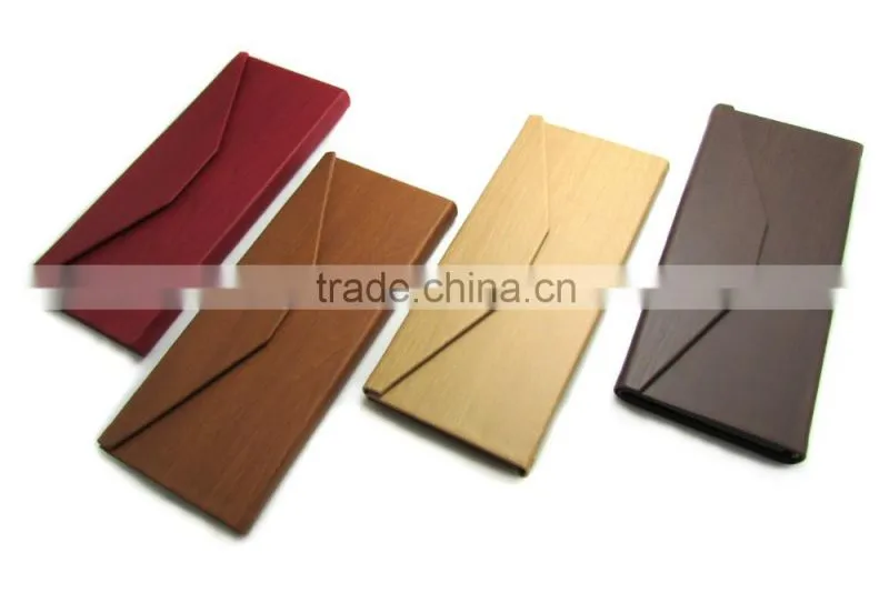 PU Leather Folding Glasses Handmade eyeglasses Case