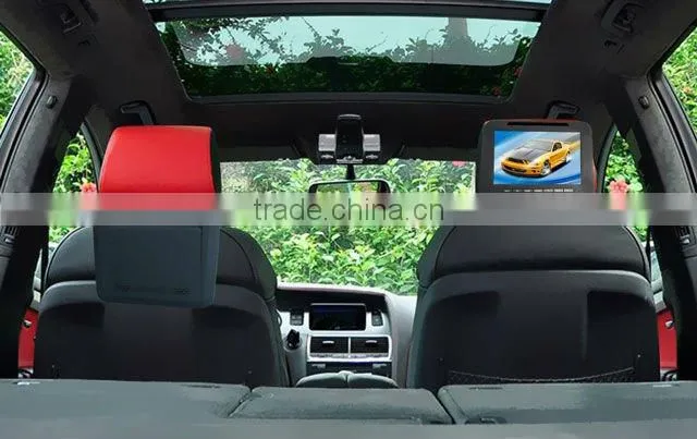 9 inch LED DC12V Power 400p Dingital Panel car headrest Monitor