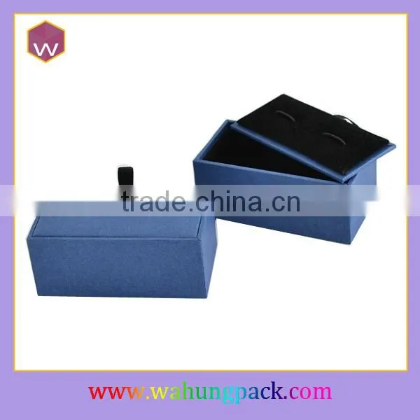 Unique Cufflinks Boxes Plastic Custom Design Cufflink Box