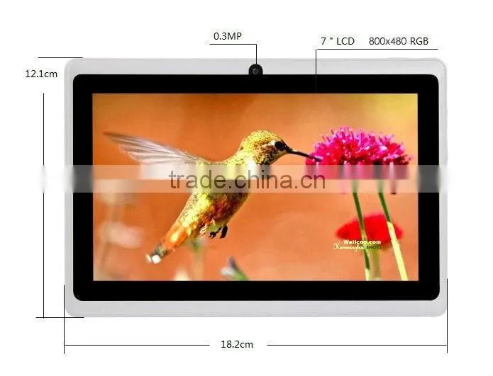 7 inch tablet pc with sim card slot