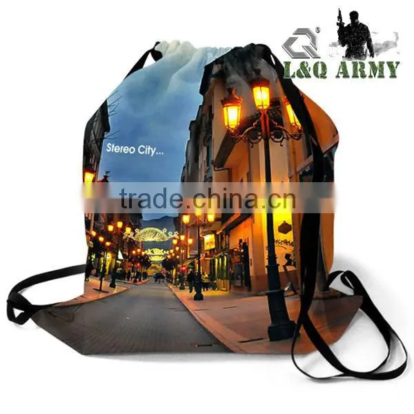 Custom Sublimation Backpack Drawstring Backpack