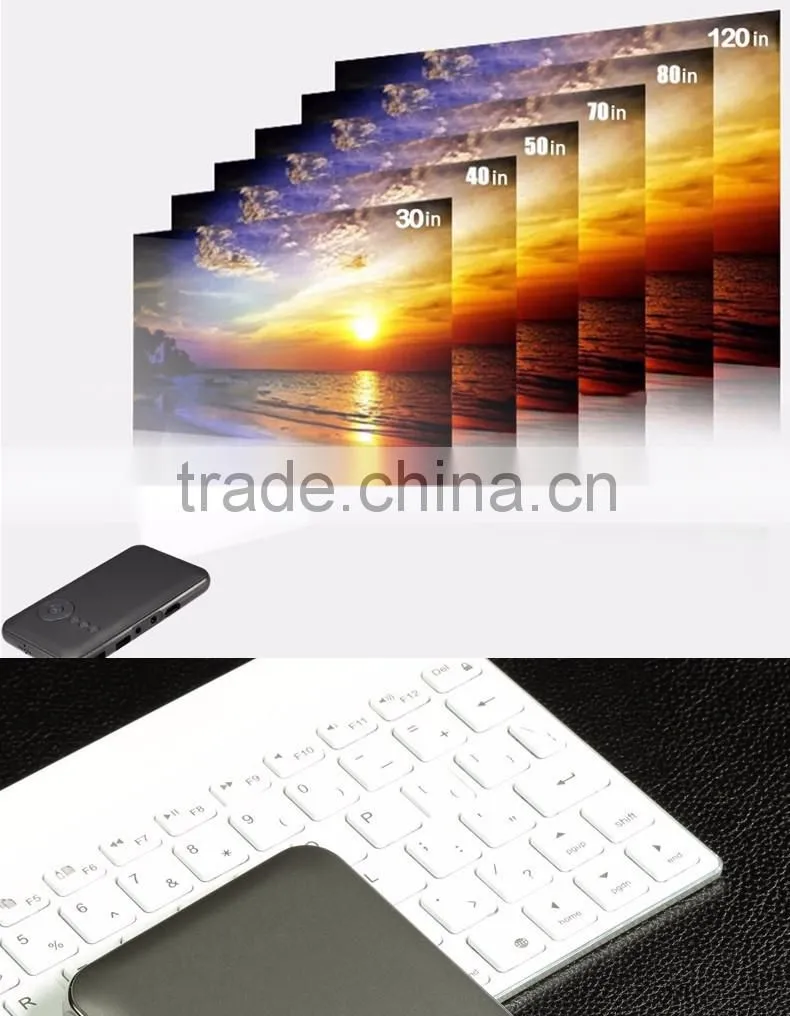 MRUIT S6+ Android smartphone projector dlp wifi portable Handheld Projector Bluetooth AC3 full HD Mini Projector