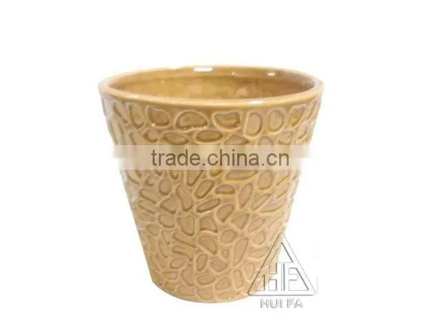 ceramic flower pot