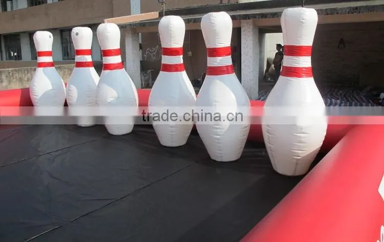 customized size, color & printing inflatable bowling pin for kids and adults