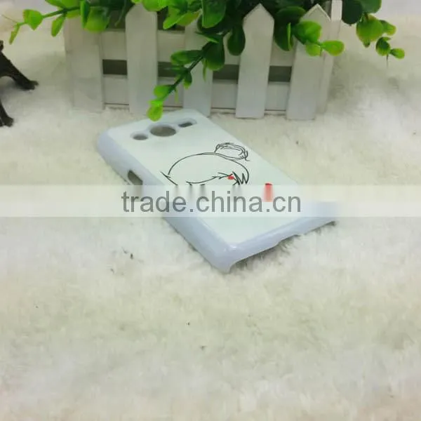 New blank sublimation cover for Samsung Core 2 G3558 with sublimation aluminum inserts